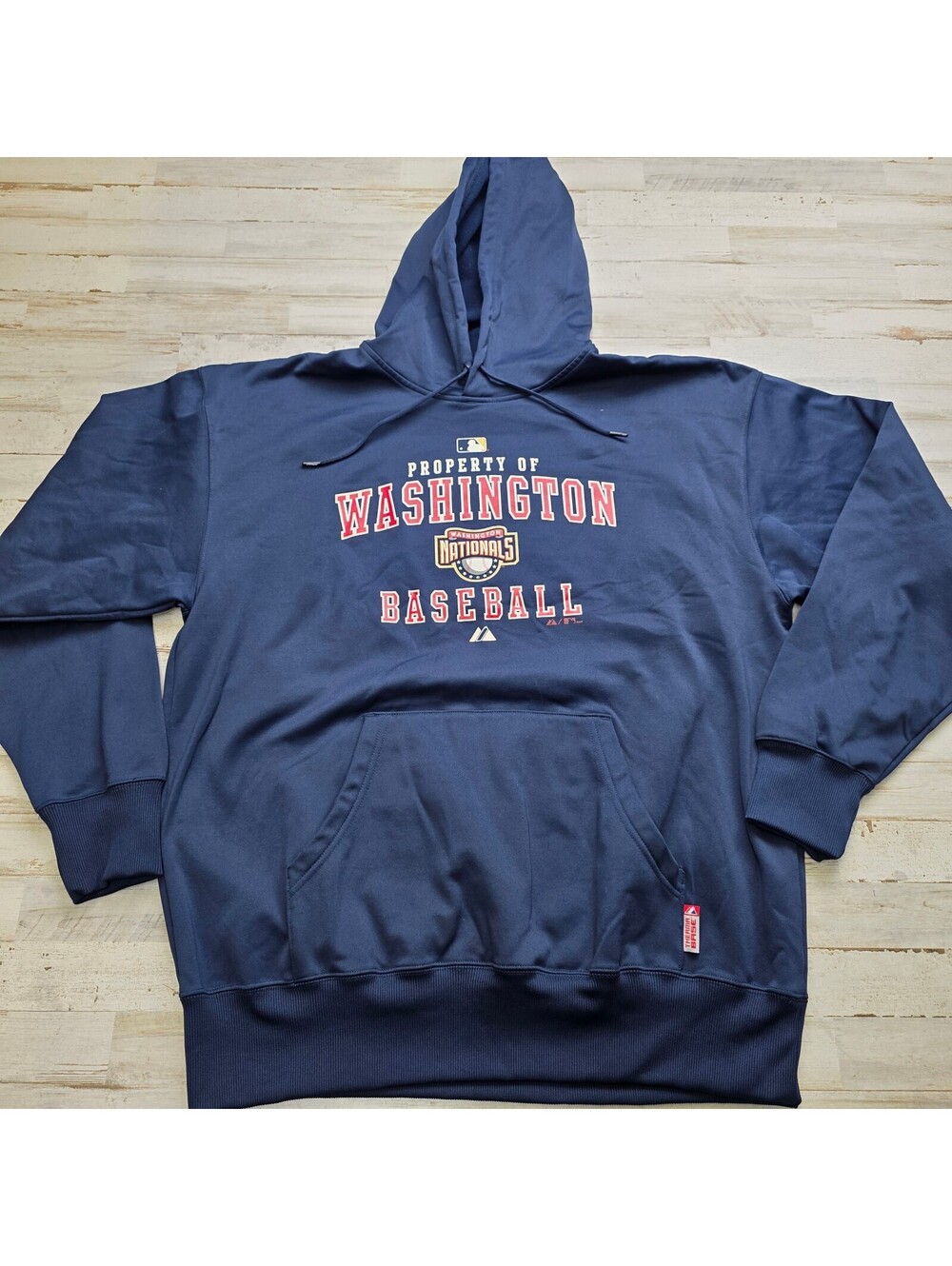 Majestic Authentic Collection Washington Nationals Baseball Hoodie Men's XL